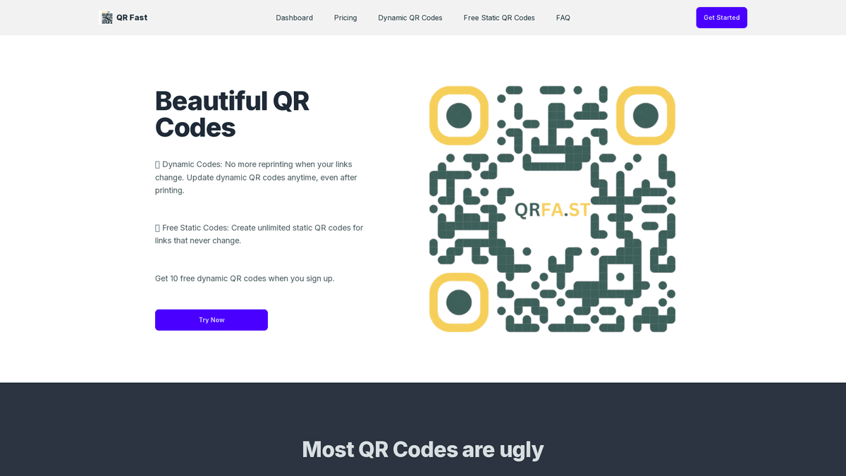 "Scan, Share, and Simplify with QR Fast - Your One-Stop QR Code Solution"