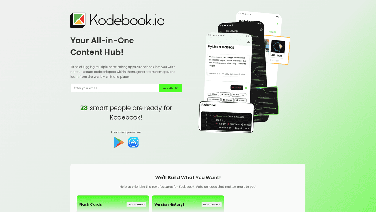 "Empower Your Tech Journey: Learn, Create, Share with Kodebook.io"